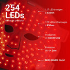 MASQUE LED VISAGE ANTI-ÂGE.